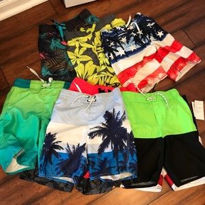 9 Boys Bathing Suits size 8